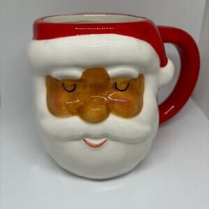 Santa Claus Mug Threshold Christmas Target Dark Skin Cup for Christmas